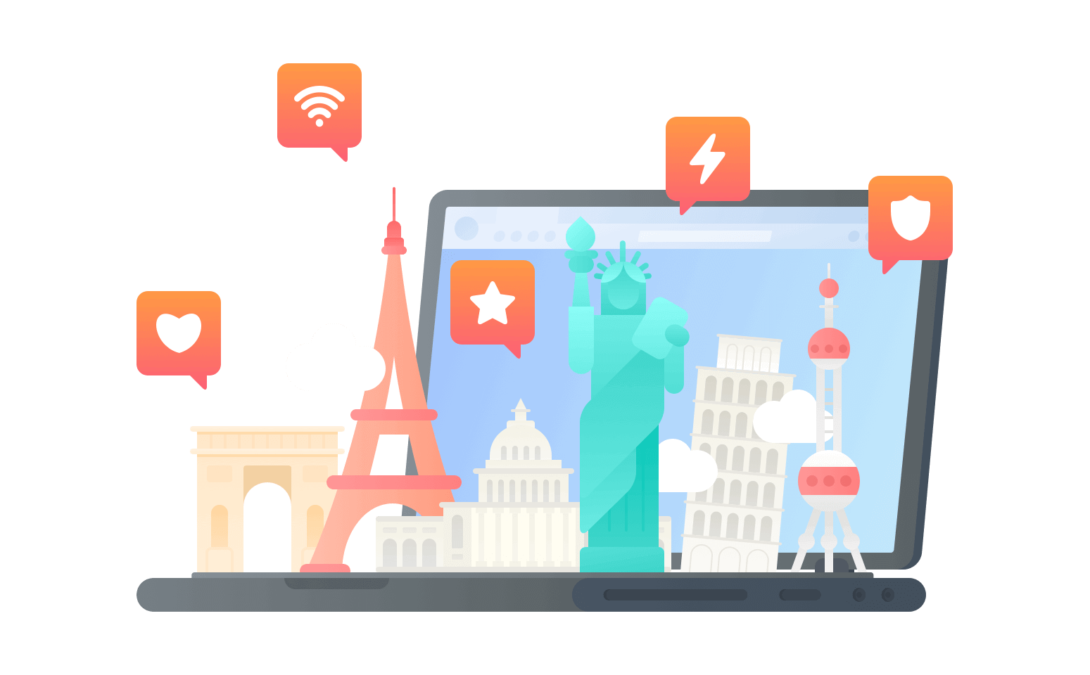 在外国连接到中国的加速器 - 返华VPN